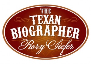 Texan Biographer logo design
